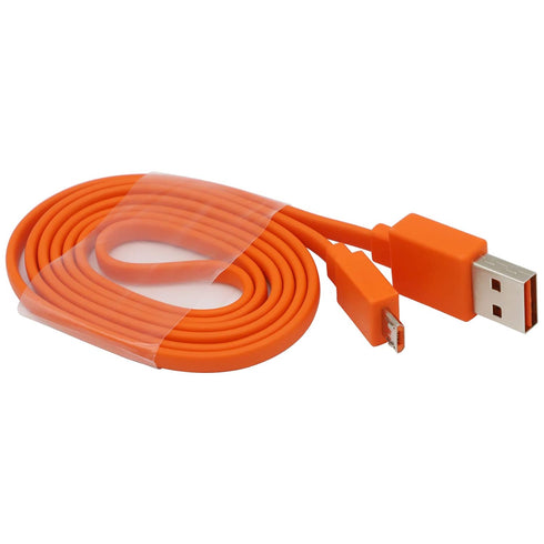 JAINTA USB Fast Power Charging Charger Cable Cord Compatible with for JBL Wireless Bluetooth Speaker Earphone Headphone - 3.3FT & Orange...