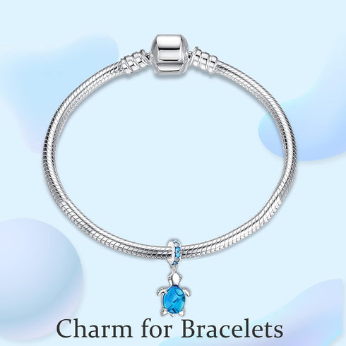 925 Sterling Silver Butterfly Mouse Heart Safety Chain Charm for Bracelets Necklaces,Murano Glass Sea Turtle Graduation Cap Charm Pendants Beads J...