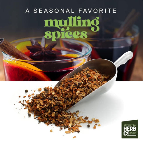 Monterey Bay Herb Co. Mulling Spices | Used to Flavor Tea, Fruit Juices & Wine | 1/4lb bag...