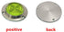 50mm scale High precision horizontal bubble Aluminium Case Bullseye Spirit Bubble Surface Level Round Inclinometers for Surveying Instruments and ...