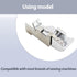 3 Pcs Seam Allowance Foot Quilting Foot for Sewing Machine 1/4'' Quilting Patchwork Presser Feet with Edge Guide Fits All Low Shank Snap On Machin...