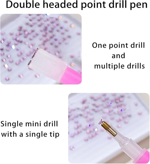 11PCS Plastic Diamond Painting Trays, 3.8 x 2.2 Inches Bead Sorting Trays?rhinestone tray Organizer?Diamond Painting Accessories and Tools for DIY...