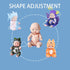 4 Inch Mini Baby Dolls 6pcs Gift Set, Cute Small Baby Doll Toys with Animal Clothes, Suitability Kids 3 and up (D Edition)...