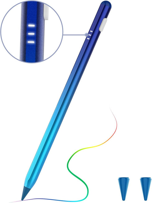 TiMOVO Stylus Pen for iPad, Apple Pencil 2nd Generation with Palm Rejection for 2018-2024 iPad 10/9/8/7/6th Gen, iPad Pro 13/12.9/11'', iPad Air 2...