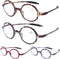 DOOViC Round Reading Glasses Blue Light Blocking Flexible Lightweight Readers Fashion Design Different Tortoise Glasses for Women Men & Men +2.75 ...