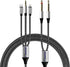 4.26FT MFi Certified Lightning to 1/4 Inch Audio Adapter Cable, Within 1/4 to USB C, 3.5mm to TS Audio Cable, DAC Chip Include, 3-in-1 Stereo 1/4 ...