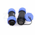 SP21 7 Pin Heavy Duty Wire Cable Electrical Circular Connector Waterproof IP68 in Line Solar Industrial 15A Threaded Coupling Corrosion Resistance...
