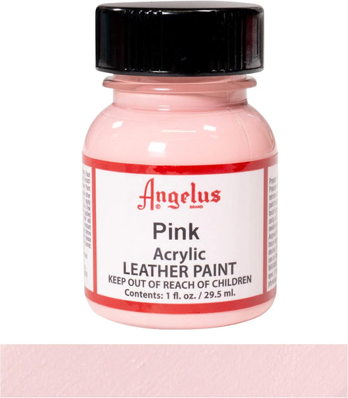 Angelus Acrylic Leather Paint Pink 1oz...