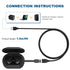 Go Air Pop Charger, Compatible with JLab Go Air Pop/Sport, Epic Air ANC/Sport ANC, JBuds Air/Sport/Executive/ANC/Play Gaming/Pro Wireless Bluetoot...