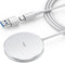 TOZO W6 Wireless Magnetic Charger, 15W Fast Charging Pad with Aviation Aluminum Numerical Control Technology Compatible with iPhone 15 14 13 12 Se...