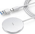 TOZO W6 Wireless Magnetic Charger, 15W Fast Charging Pad with Aviation Aluminum Numerical Control Technology Compatible with iPhone 15 14 13 12 Se...