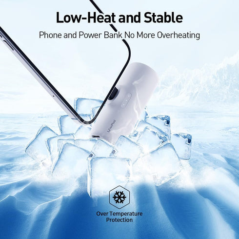 Mini Portable Charger, 15W USB C Small Power Bank Fast Charging Docking 3500mAh Battery Pack Compatible with iPhone 15/15 Plus/15 Pro/15 Pro Max S...