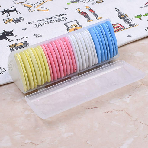 30 Pcs Professional Triangle Tailor's Chalk Tailors Chalk Markers Sewing Fabric Chalk with Box for Sewing Crafting...