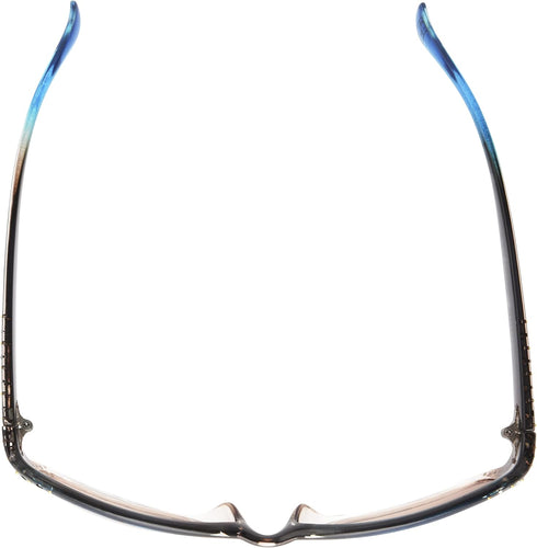 Panama Jack Women's Studded Square Sunglasses, Turquoise/Blue Crystal, 59...