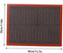 Silicone Pastry Mat - 30x40cm Non-Slip Micro-Perforated Oven Mat Silicone Biscuit Baking pad Pizza Cake Baking Pan Mat Oven Bakeware Tools...