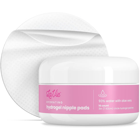 Soothing Gel Pads, Instant Cooling Relief for Sore Nipples, Made Without BPA, Hydrogel Pads for Breastfeeding, Aloe Vera Infused 16 Count...