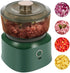350ml Electric Garlic Chopper Mini Cordless Meat Grinder USB Rechargeable Vegetable Onion Chopper Small Electric Food Processor (Green)...