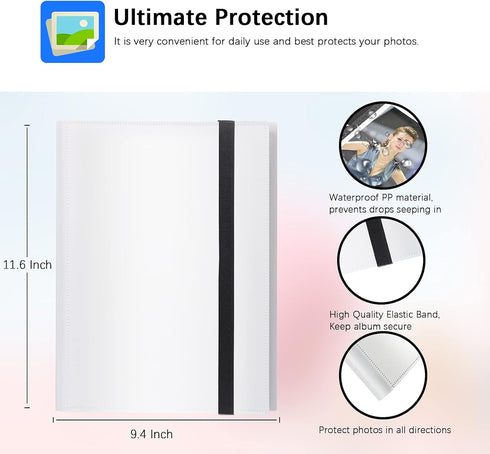 432 Pockets Photo Album for Fujifilm Instax Mini Camera, Polaroid Camera, for Fujifilm Instax Mini 12 11 9 40 99 90 8 7 Evo LiPlay Instant Camera,...