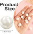 10 Sets Pearl Buttons No Sew Easy Brooch Button Removable Reusable for Shirt Coat Dress Crafts Clothes Buttons...