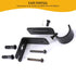 Heavy Duty Adjustable Curtain Rod Brackets Rod Holders for 1 Inch Rod, Black Color, (Set of 4,Black)...