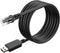 Radar Detector Cable, USB to RJ11 Plug Cable,Replacement Power Line of Radar Detector,for Uniden Escort Beltronics Radar Detector, 9.84 ft...