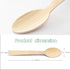 BANBU Bamboo Utensils Disposable- 100PK Bamboo Spoons for Eating 100% Biodegradable Compostable Renewable Natural Travel Cutlery 6.7" Spoon for Ca...