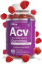 Essential Elements Apple Cider Vinegar Gummies from The Mother - Naturally-Sourced, Vegan ACV with Folic Acid and Vitamin B6 & B12 60 Count...
