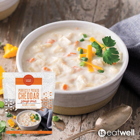 Tastefully Simple Perfectly Potato Cheddar Soup, 7.1 Ounce...
