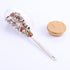 Sibba Teaspoon Long Handle Measuring Spoons Stainless Steel Metal Scoop Individual Spoons Measure Tools Portable Scales Scoop Tablespoon for Coffe...