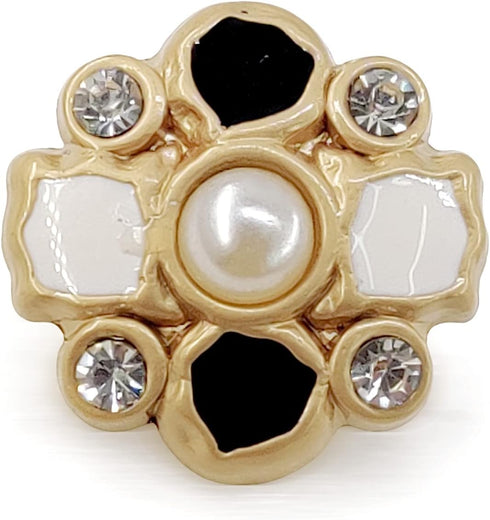 Golden Irregular Shank Sewing Buttons 20 Pcs - 18mm, 23/32"...