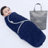 BlueSnail Newborn Baby Swaddle, Easy Wrap Receiving Blanket, Comfortable and Soft (S,0-3 Months, Navy)...