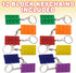 ArtCreativity Building Block Keychains, Set of 12, Fun Key Chains for Backpack, Purse, Luggage, or Pocket Book, Birthday Party Favors, Carnival Pa...