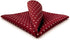S&W SHLAX&WING Tie Sets for Men Wedding Necktie Red Burgundy Dot Extra Long Matching Pocket Square...