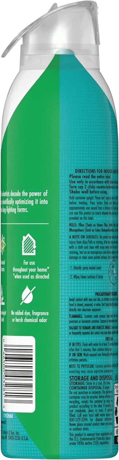 Stem Kills Flies, Mosquitoes And Gnats: Plant-Based Active Ingredient Bug Spray, Botanical Insecticide For Indoor And Outdoor Use; 10 fl oz (Pack ...