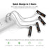 EBL Rechargeable AAA Lithium Batteries 1.5V AAA Battery 900mWh USB Rechargeable Batteries - 4 Pack...