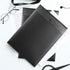 VANRA Vertical File Folders Poly Filing Envelope Plastic Project Folder with Snap Button Closure for A4 Letter Size Paper (Pack of 5, Black)...