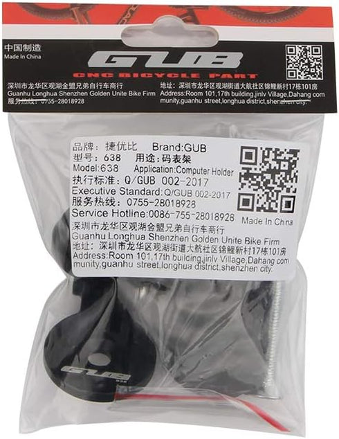 Angle Adjustable Bike Computer Mount - Stem Top Cap Holder Compatible with Garmin Edge, Wahoo Elemnt, Bryton, Cateye...