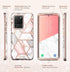 i-Blason Cosmo Series Case for Samsung Galaxy S20 Ultra 5G (2020 Release), Slim Stylish Protective Case Without Built-in Screen Protector, Marble,...