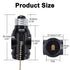 DiCUNO UL Listed E26 to 2 Polarized Outlet Socket Adapter, Pull Chain Switch Control Light Bulb, Standard (Medium) E26 Base to 2-Prong Outlet Plug...