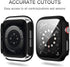 12 Pack Case for Apple Watch 38mm Series 3/2/1 with Tempered Glass Screen Protector, Haojavo Full Hard PC Ultra-Thin Scratch Resistant Bumper HD P...