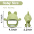 Baby Teething Toys, No Drop Teething Toys for Babies 0-6 Months, Baby Chew Toys for Teething Relief, Hand Teethers for Babies, Great Baby Shower G...