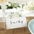 Kate Aspen Sage Green Party Decorations, Eucalyptus Floral Tent Place Cards (Set of 50) - Perfect for Greenery Baby Shower & Bridal Showers...