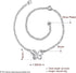 Yuren Zircon Butterfly Charm Adjustable Chain 925 Sterling Silver Ankle Bracelet for Women Anklet Foot Bracelet Sandals Beach Feet Diamond Anklet...