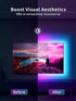 TV LED Backlight, 9.84ft LED Lights for 32-43in TV, RGB TV LED Lights Behind with Music Sync Bluetooth APP and Remote Control TV Light Strip USB P...