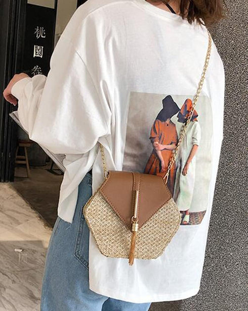 Crossbody Bags for Women Straw Beach Bag Hobo Bag Satchel Bag Tote Handbags Cute Straw Travel Bag Crossbody Bag 2024...