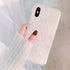 J.west iPhone Xs Max Case, Luxury Opal Sparkle Bling Design Crystal Clear Soft TPU Silicone Back Protective Phone Case Cover for Girls Women for A...