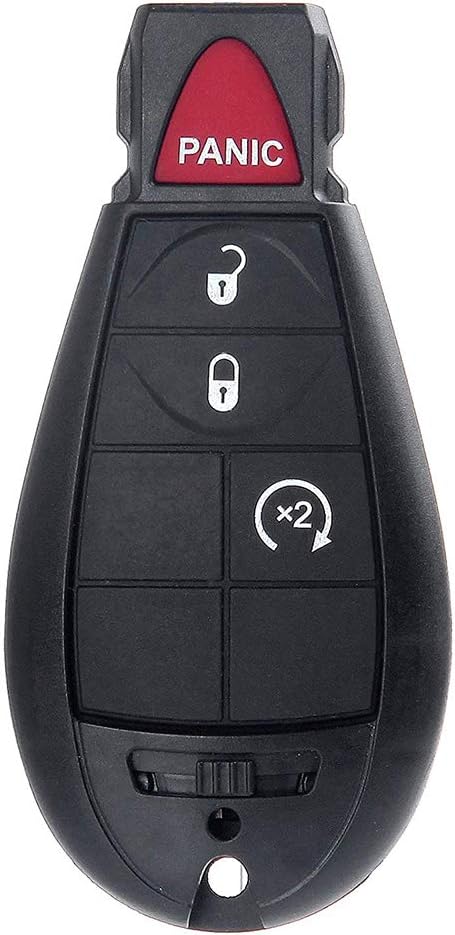 Keyless Entry Remote Car Key Fob Replacement for GQ4-53T for 2013-2018 Dodge Ram 1500 2500 3500...