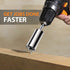 Universal Socket Tools Gifts for Men: Fathers Day Birthday Gift for Dad Husband Him Women 1/4"-3/4"(7-19mm) Super Socket Set Impact Power Drill Ad...