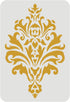 FINGERINSPIRE Damask Stencil 11.7x8.3inch Reusable Damask Wall Stencil Damask Floral Stencil for Painting Floral Allover Pattern Stencils for Pain...