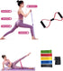 Gym or Home Workout Equipment,Figure 8 Resistance Band with Padded Handles Great for Stretch, Exercise, Fitness Training, Yoga, Resistance Weights...
